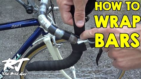 Wrapping Handlebars Road Bike